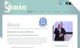 Wedding Disco Genie Website